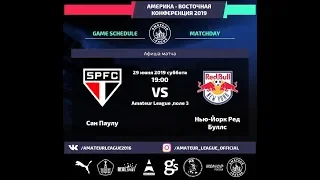 Amateur league | America | Сан Паулу - НЙ Ред Буллз. 14 тур