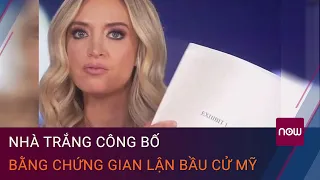 Nhà Trắng tung 234 trang tài liệu cáo buộc gian lận bầu cử Tổng thống Mỹ 2020 | VTC Now