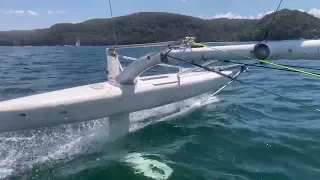 Foiling for Effortless Efficient Sailing