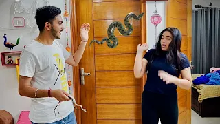 Snake Prank on Sibbu 🐍 Gone wrong 😓😐