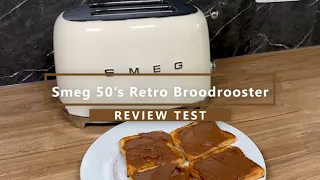 Smeg broodrooster 50's Retro TSF01CREU  Review   Test
