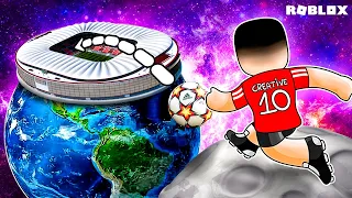 ¡MARCO GOL desde el ESPACIO en Roblox! ⚽🔥 (Goal Kick Simulator)