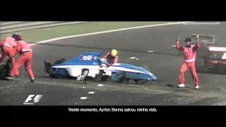 O dia em que Ayrton Senna salvou a vida de um piloto francês