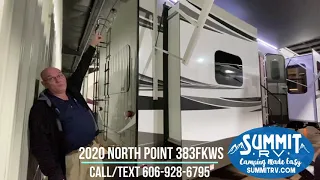 New 2020 Jayco NORTH POINT 383FKWS Front Kitchen Fifth Wheel at Summit RV in Ashland, KY