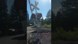 Shaking a safetran mechanical railroad crossing bell