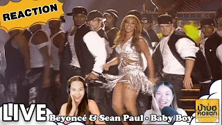 THAI REACTION Beyoncé & Sean Paul - Baby Boy | Live @ MTV  EMA, 2003 | ใครจะสู้แม่ เสียง-เต้นขนาดนี้