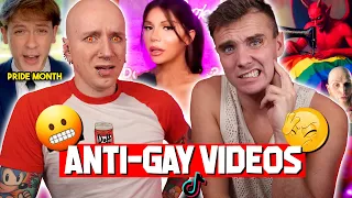 Gays React To Anti-Gay TikTok Videos | Roly & Calum