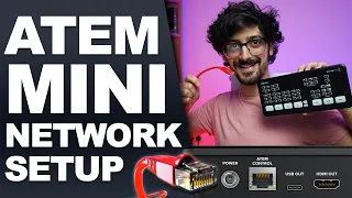 CONNECT YOUR ATEM MINI TO A NETWORK | How to do it & why you should!