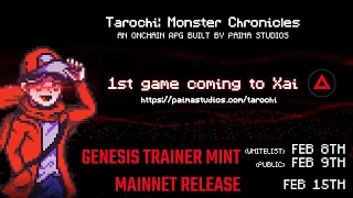 Tarochi onchain RPG mint is live!