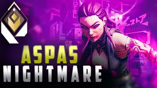 ASPAS - RADIANT'S NIGHTMARE | VALORANT MONTAGE #HIGHLIGHTS