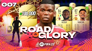 FIFA 22 ROAD TO GLORY #7 - This SBC made me 100K COINS!!!