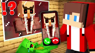 Why SCARY VILLAGER Called JJ and Mikey at 3:00 PM in Minecraft? - Maizen