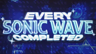 ALL SONIC WAVE LEVELS COMPLETE!