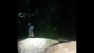 Electric Scooter Dirt Jump!