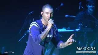 MAROON 5 - Moves Like Jagger @ Live in SEOUL, 2015 (0909)
