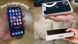 iPhone 13 Midnight unboxing + camera test & voice over