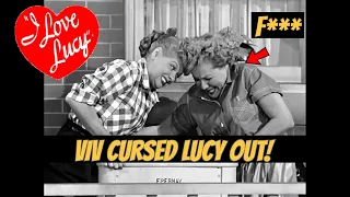 When Ethel Mertz (Vivian Vance) CURSED and Insulted Lucille Ball Behind the Scenes on "I Love Lucy!"