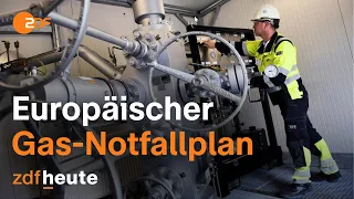 Russland drosselt weiter Gas, EU will sparen | ZDF Morgenmagazin