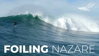 Epic Big Wave Surf Foiling in Nazare w/ Laird Hamiton, Terry Chung, Luca Padua & Benny Ferris