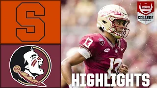 Syracuse Orange vs. Florida State Seminoles | Full Game Highlights