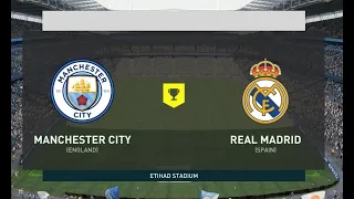 Manchester City vs Real Madrid _ EPIC Match Part 1 #vinicius #benzema #modric #haaland #ucl