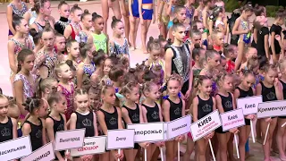 Парад открытия и награждение гимнасток 2014 - 2005 г.р.