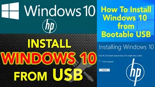 How To Install Windows 10 FREE on HP Laptop