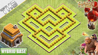 NEW BEST! TH5 HYBRID Base [Defense] with "COPY LINK" | COC Town Hall 5 Base - Clash of Clans