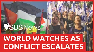 World reacts to escalating conflict in Israel and Gaza | SBS News