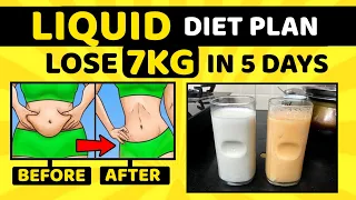 Liquid Diet Plan For Weight Loss | How To Lose Weight Fast With Liquid Diet | By imkavy