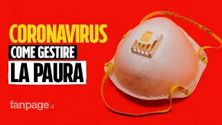 Coronavirus: come gestire la paura del contagio con i consigli della psicologa