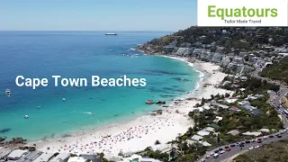 Best Cape Town Beaches - Aerial View Of Clifton Beach, Camps Bay Beach & Glen Beach