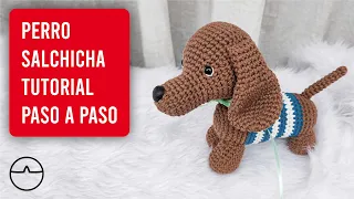 Perro Salchicha // SEGUNDO ESTILO // Amigurumi a Crochet - PASO A PASO