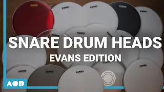 Snare Drumhead Comparison Vol. 2 - Evans Edition | Finding Your Own Drum Sound