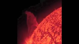 Huge Solar Prominence Looks Like a Tornado | NASA SDO Sun Flare CME HD Video