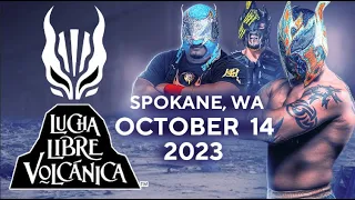 Lucha Libre Volcánica  October 14, 2023 Spokane, WA