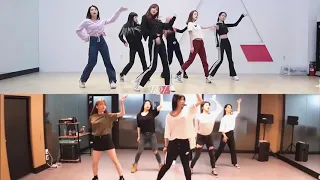 Apink - %%(Eung Eung) ORIGINAL Dance VS DEMO Dance