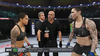 UFC 259 - Amanda Nunes vs. Megan Anderson - EA Sports UFC 4 - Epic Girl Fights 💜