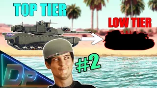 #2 From TOP TIER to the LOW TIER (Destroy Me And I'll Steal Your Tank) // War Thunder