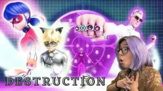 THE RINGS ARE OFFICIAL! || Miraculous Ladybug Reaction || DESTRUCTION || Season 5 Episode 3