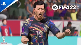 FIFA 23 - South Korea Vs Brazil - FIFA World Cup 2022 Round of 16 Match | PS5™ Gameplay [4K 60FPS]