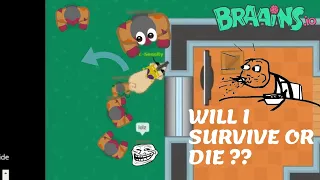 Braains.io Gameplay | 15K + BEST MOMENTS | 80 Subs Special Video