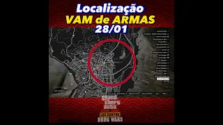 Localização VAN de ARMAS no GTA 5 Online (28/01)