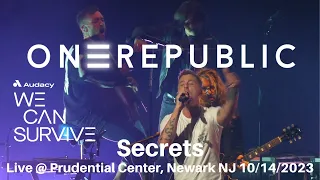 OneRepublic - Secrets LIVE @ Audacy We Can Survive Prudential Center Newark NJ 10/14/2023