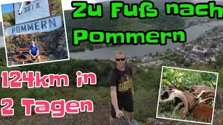 Zu Fuß nach Pommern an der Mosel mit Übernachtung im Wald | Gewinnspiel bis 20.7.20