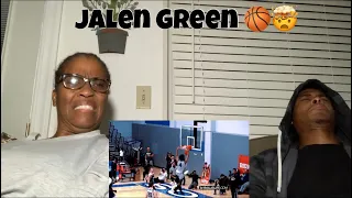 Mom React To Jalen Green Official Senior Season Mixtape ❗️🔥 *Dude Is Crazy*