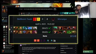 "BetBoom got rinsed by Monaspa, that's crazy to me" -Gorgc checks 2-0 result in Pinnacle Cup