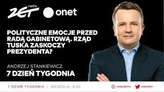 Polityczne emocje przed Radą Gabinetową. Rząd Tuska zaskoczy prezydenta?