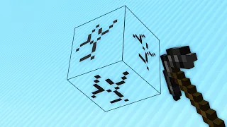 essa picareta pode quebrar o ar no minecraft