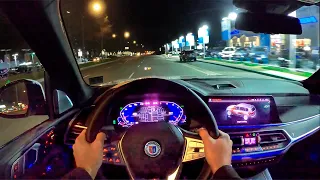 2021 Alpina XB7 POV Night Drive (3D Audio)(ASMR)